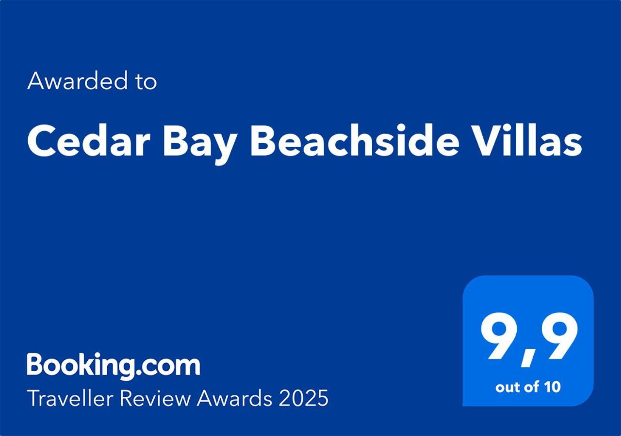 Cedar Bay Beachside Villas 팔라이오코라 외부 사진